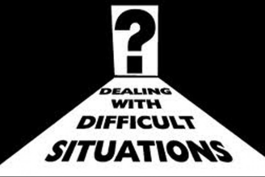 How to tackle difficult situations?