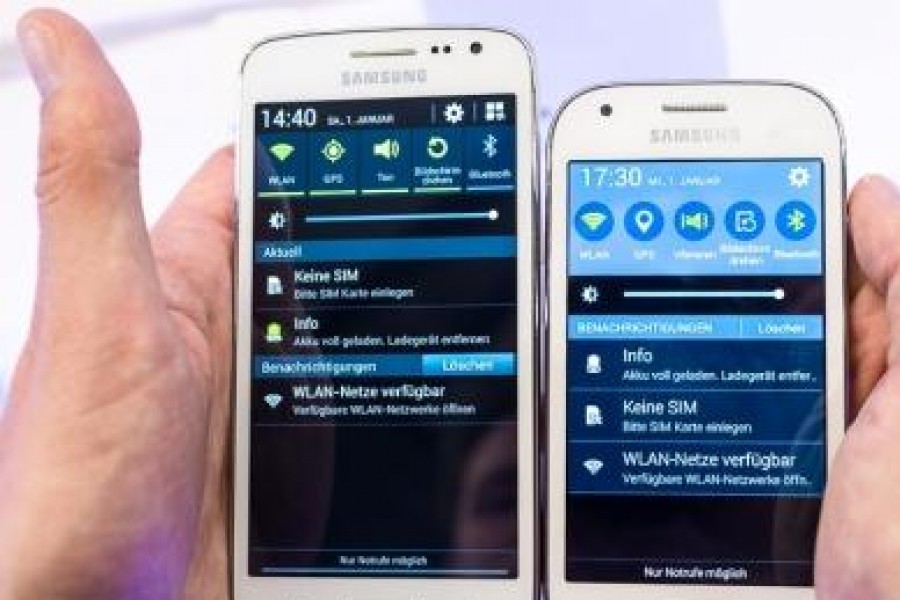 New style of Samsung Galaxy Ace