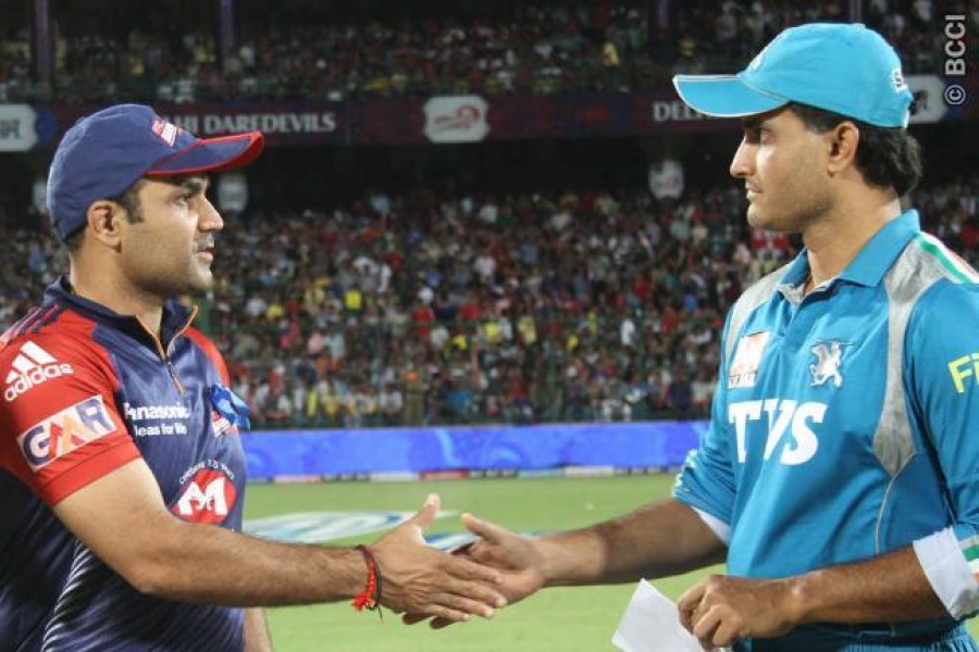 Sehwag is the best to lead Kings XI:Ganguly