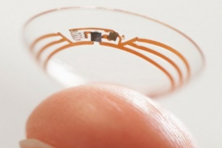 Googles smart contact lenses for diabetics