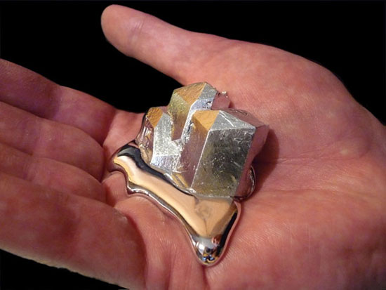 Gallium- A rare metal with interesting properties